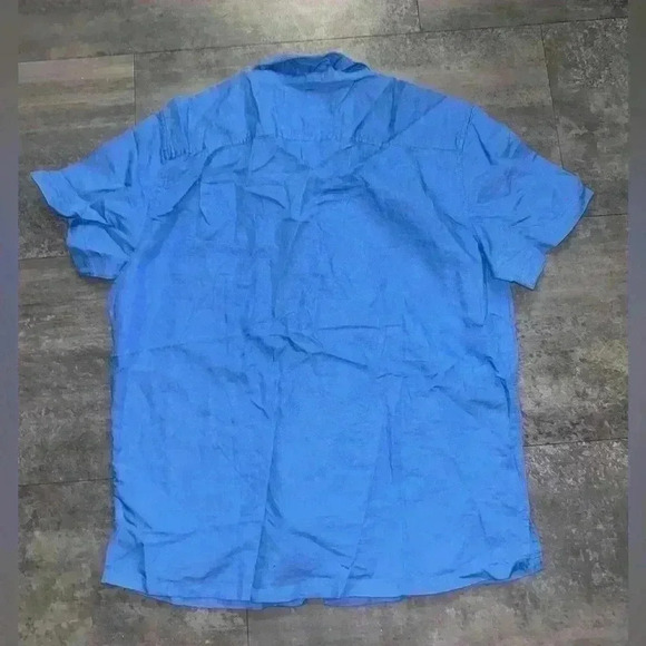 Chubbies the big blue linen sunday shirt Size M - Picture 5 of 7